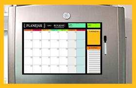 Quadro De Tarefas Anotações Painel Para Geladeira com caneta