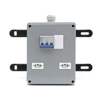 Quadro de Tomadas Industrial 255x195x100mm Strahl