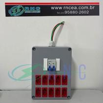 Quadro de tomadas robo bipolar canteiro de obras eletrico fixo para baia