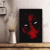 Quadro Deadpool Filmes decorativo Tela de Tecido
