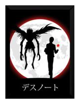 Quadro Death Note Arte Anime Poster Moldurado
