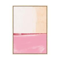 Quadro Decor Abstrato tons de rosa 1