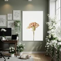 Quadro Decor Cravo Flor Dos Deuses 70x50cm Mold Branca Quadro Decor Cravo Flor Dos Deuses 70x50cm Mold Branca