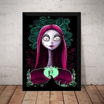 Quadro Decoração A Noiva Cadaver Arte Poster Moldurado