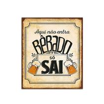 Quadro Decoração Churrasco Area Gourmet Amigos mdf 30X35