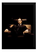 Quadro Decoração Cinefila Al Pacino The Godfather 42x29