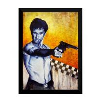 Quadro Decoração Cult Filme Taxi Driver Arte Moderna 42x29