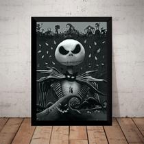 Quadro Decoração Estranho Mundo De Jack Arte Poster Moldura