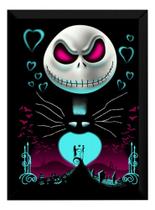 Quadro Decoração Estranho Mundo De Jack Poster Arte Moldura