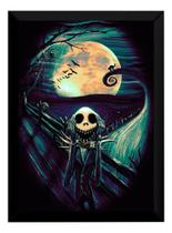 Quadro Decoração Estranho Mundo De Jack Poster O Grito Arte