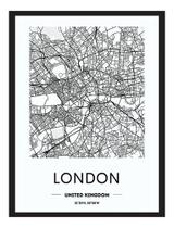 Quadro Decoração Mapas 36 Cidades Mundo C/ Vidro A3 30x42 cm Quadro Decoração Mapas 36 Cidades Mundo C/ Vidro A3 30x42 cm