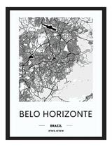 Quadro Decoração Mapas 36 Cidades Mundo C/ Vidro A3 30x42 cm Quadro Decoração Mapas 36 Cidades Mundo C/ Vidro A3 30x42 cm