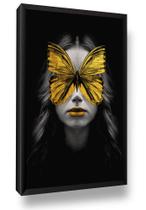 Quadro Decoração Metamorfose Mulher Moderna Quarto