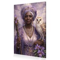 Quadro Decoração Nanã Orixá Umbanda Candomblé Canvas 60x40
