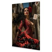 Quadro Decoração Realista Umbanda Pombagira Tela Canva 60x40
