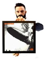 Quadro Decoração Rock Arte Capa Primeiro Disco Led Zeppelin