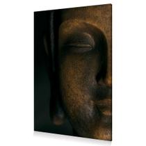 Quadro Decoração Rosto Buda Budismo Zen Tela Canvas 60x40 Quadro Decoração Rosto Buda Budismo Zen Tela Canvas 60x40