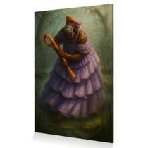 Quadro Decoração Saluba Nanã Orixá Umbanda Canvas 60x40