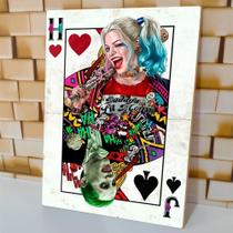 Quadro Decorarativo Coringa e Arlequina 20x30cm