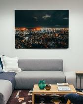 Quadro Decorartivo Night City Canvas 50x70 - Foto Paulista