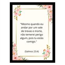 Quadro Decorati"Mesmo quando eu andar por um vale de trevas" Quadro Decorati"Mesmo quando eu andar por um vale de trevas"