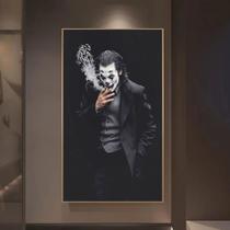 Quadro decorativo 1 peça 40x60 coringa personagem filme engraçado para sala quarto Quadro decorativo 1 peça 40x60 coringa personagem filme engraçado para sala quarto
