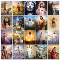 Quadro decorativo 1 peça 40x60 Jesus religião fé para sala quarto Quadro decorativo 1 peça 40x60 Jesus religião fé para sala quarto