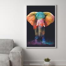 Quadro decorativo 1 tela elefante Quadro decorativo 1 tela elefante