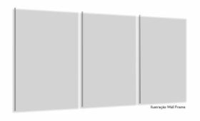 Quadro Decorativo 120 x 60 Sala Quarto Arte Flor Copo De Leite