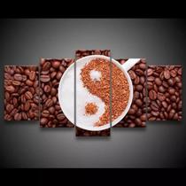 Quadro Decorativo 129x63 Sala Quarto Café Yin Yang 1