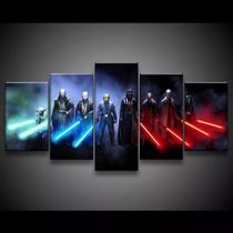 Quadro Decorativo 129x63 Sala Quarto Light And Dark Side 1