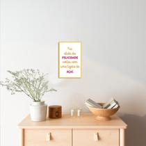 Quadro Decorativo 20X30 Quarto Clássico U101451