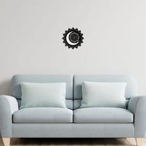 Quadro Decorativo 22X22Cm Circular Alto Relevo Sala Quadro Decorativo 22X22Cm Circular Alto Relevo Sala