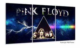 Quadro Decorativo 3 pç Pink Floyd 120x60
