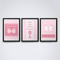 Quadro Decorativo 30x20cm Família 24 Moldura Preta Quadro Decorativo 30x20cm Família 24 Moldura Preta