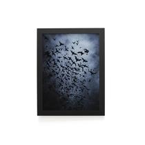 Quadro Decorativo 30x42cm - Halloween - Morcegos