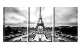 Quadro Decorativo 30x66 torre eiffel de paris pb