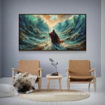 Quadro Decorativo 40x60 Poesias do Alto Mar Aberto Inspiração e Serenidade para Sua Decoração