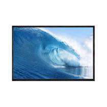 Quadro decorativo 40x60cm canvas onda gigante mar azul flnt018