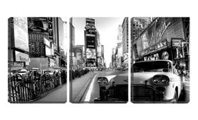 Quadro Decorativo 45x96 táxi em new York pb