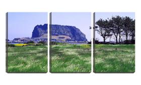 Quadro Decorativo 45x96 vista da montanha de pedra