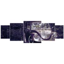 Quadro Decorativo 5 Telas - Cars Collection