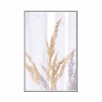 Quadro decorativo 60x80cm vidro natureza ramos folhagem flnt108