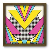 Quadro Decorativo - 80's - 33cm x 33cm - 089qdvm