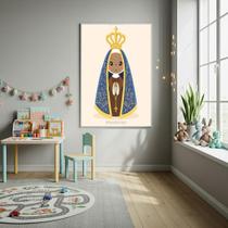 Quadro Decorativo A Graça De N. S. Aparecida - 70X50Cm Quadro Decorativo A Graça De N. S. Aparecida - 70X50Cm