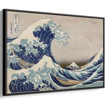 Quadro decorativo A Grande Onda de Kanagawa - Katsushika Hokusai (1831) - Art Canvas Quadro decorativo A Grande Onda de Kanagawa - Katsushika Hokusai (1831) - Art Canvas