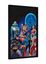 Quadro decorativo - a liga da justiça justice league dc comics