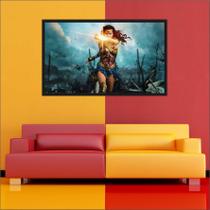 Quadro Decorativo A mulher Maravilha Wonder Woman