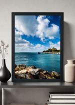 Quadro Decorativo A Paz - Com vidro Tamanho:21cm x 30cm (A4)