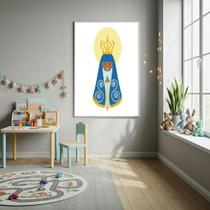 Quadro Decorativo A Proteção De N. S. Aparecida - 70X50Cm Quadro Decorativo A Proteção De N. S. Aparecida - 70X50Cm